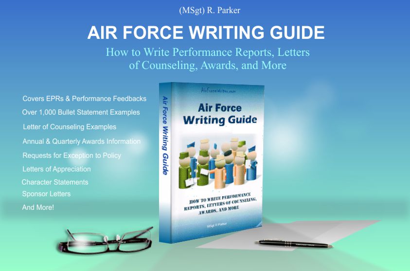 Air Force Writer The Book