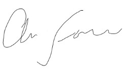 sponsor letter signature