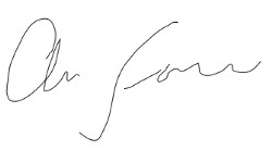 sponsor letter signature